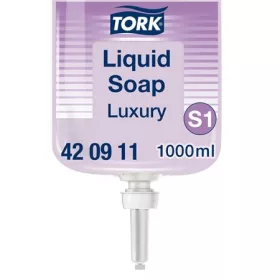   Folyékony szappan, 1 l, S1 rendszer, TORK "Luxury", lila