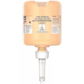   Folyékony szappan, 475 ml, S2 rendszer, TORK "Mini Luxury", tusoláshoz és hajmosáshoz