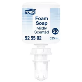   Habszappan, 0,525 l, S5 rendszer, TORK "MIni", enyhén illatosított, átlátszó