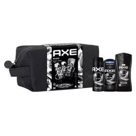   Karácsonyi ajándékcsomag férfiaknak neszeszerrel, AXE "Black"