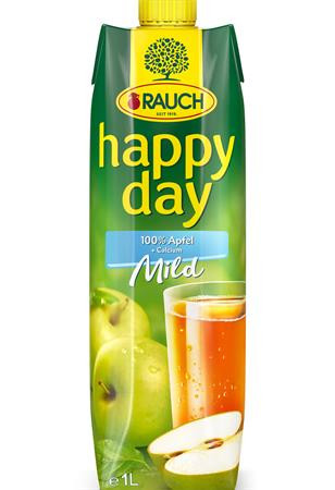 Gyümölcslé, 100%, 1l, RAUCH "Happy day", alma mild