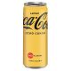 Üdítőital, szénsavas, 0,33 l, dobozos, COCA COLA "Coca Cola Zero Lemon"