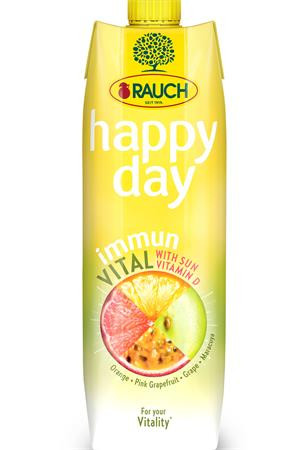 Gyümölcslé, 100%, 1 l, RAUCH "Happy day", Immun Vital