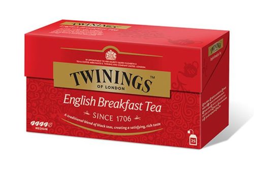Fekete tea, 25x2 g, TWININGS "English Breakfast"