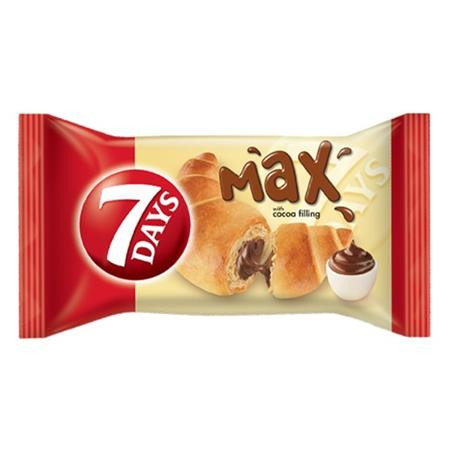Croissant, 80 g, 7DAYS "Max", kakaókrémmel