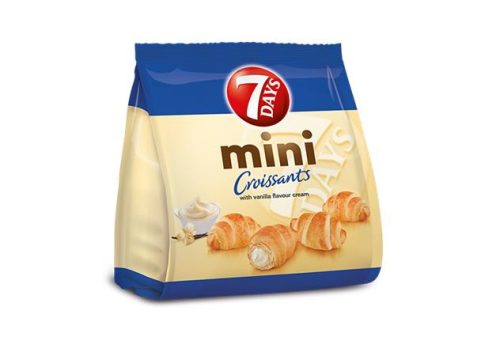 Croissant, 200 g, 7DAYS "Mini", vaníliakrémmel