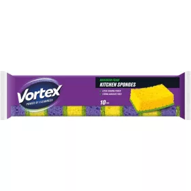 Mosogatószivacs, 10 db, VORTEX