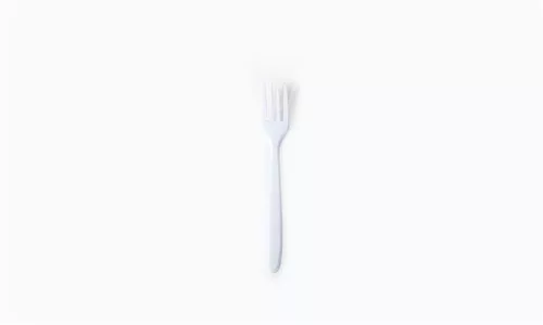 Villa, műanyag, többször használatos, 18,5 cm, 50 db "Venus", fehér