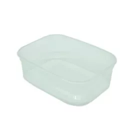 Műanyag tál, lezárható, 450 ml, 50 db "Svéd"