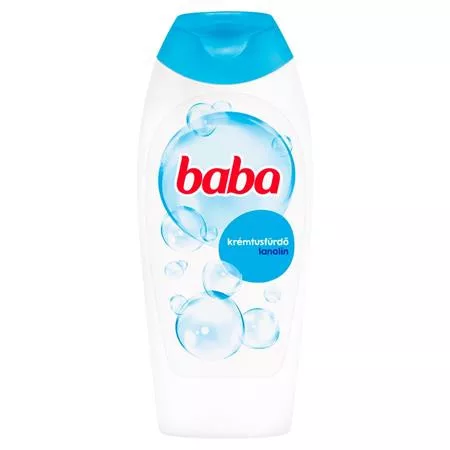 Tusfürdő, 400 ml, BABA, lanolinos