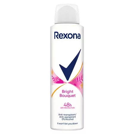 Dezodor, 150 ml, REXONA "Bright Bouquet"