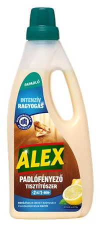 Padlótisztító folyadék, fa felületre, 750 ml, ALEX "Extra ragyogás", kókusz illattal