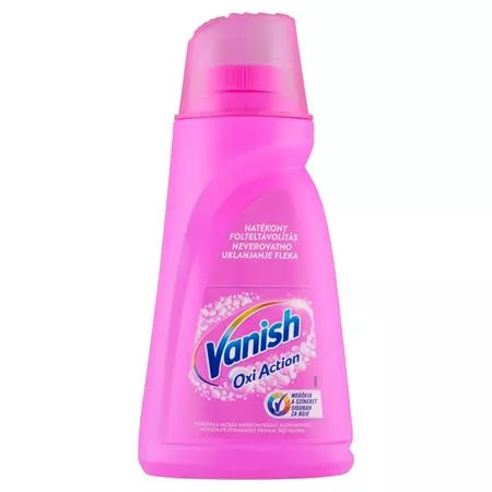 Folttisztító folyadék, 1 l, VANISH "Oxi Action", pink