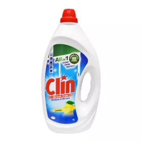 Ablaktisztító, 4 l, utántöltő, CLIN, citrom