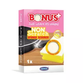 Mosogatószivacs, karcmentes, BONUS