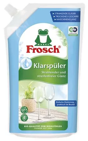 Öblítőszer, mosogatógéphez, 750 ml, FROSCH