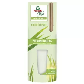   Légfrissítő, 90 ml, utántöltő, FROSCH "Oase", citromfű
