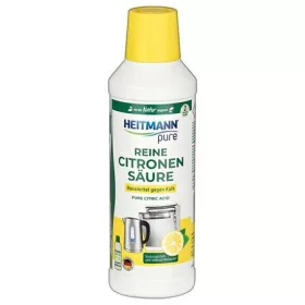 Vízkőoldó folyadék, citromsavval, 500 ml, HEITMANN "Pure"