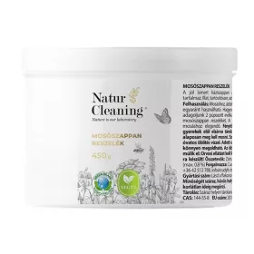   Mosószappan reszelék, illat- és allergénmentes, 450 g, NATURCLEANING