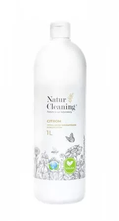 Mosogatószer koncentrátum, 1 l, NATURCLEANING, citrom