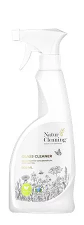 Üveg- és felülettisztítószer, 500 ml, NATURCLEANING, lime