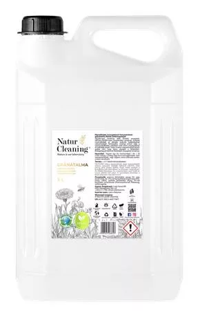 Mosogatószer koncentrátum, 5 l, NATURCLEANING, gránátalma