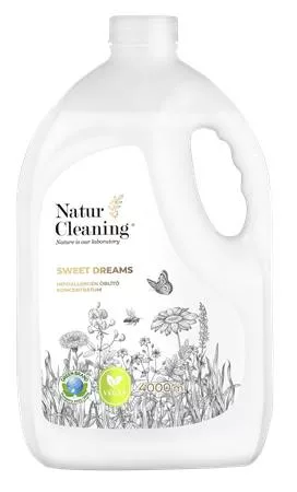 Öblítő koncentrátum, hipoallergén, 4 l, NATURCLEANING "Sweet Dreams"