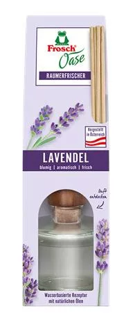 Légfrissítő, 90 ml, FROSCH "Oase", levendula
