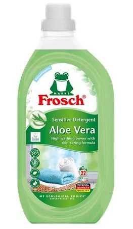 Folyékony mosószer, 1,5 l, FROSCH "Aloe Vera"