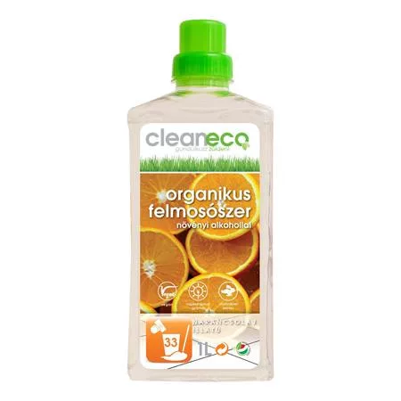 Felmosószer, organikus, 1 l, CLEANECO, narancs