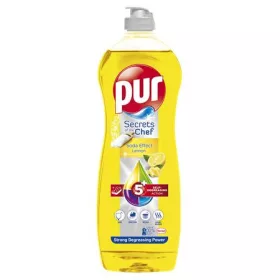 Mosogatószer, 750 ml, PUR, citrom