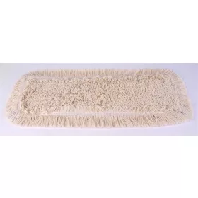 Lapos felmosó huzat, zsebes-füles, pamut, 50 cm