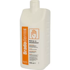   Kézfertőtlenítőszer, műtéti, 1 l, BRADODERM "Soft"