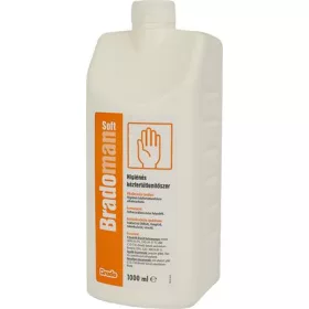   Kézfertőtlenítő szer, higiénés, 1 l, BRADOMAN "Soft"