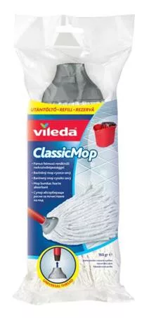 Felmosófej, pamut, VILEDA "Classic Mop", fehér