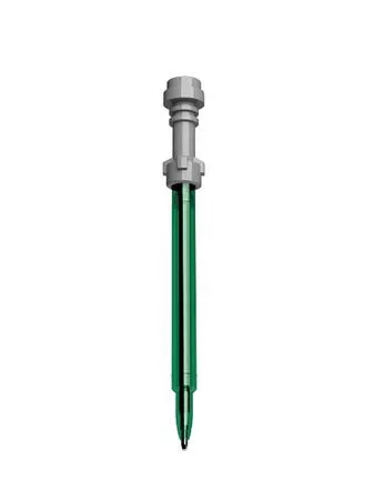 Zseléstoll, 0,7 mm, fénykard, LEGO "Star Wars", zöld