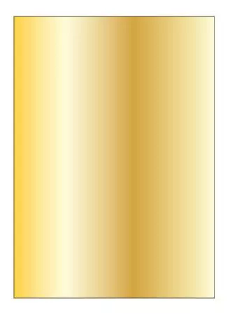 Metálfényű papír, A4, 130 g, APLI, arany