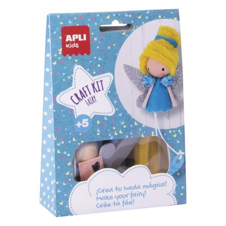 Bábukészítő készlet, APLI Kids "Craft Kit", tündér