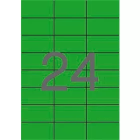 Etikett, 70x37 mm, színes, APLI, zöld, 480 etikett/csomag