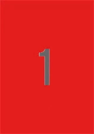 Etikett, 210x297 mm, színes, APLI, piros, 20 etikett/csomag