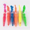 Tempera készlet, ecsetvégű tubusban, APLI Kids "Paint&Fun", 6 különböző neon szín
