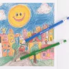 Színes töltőceruza készlet, ceruzatartóban, APLI "Color Click", 12 különböző szín