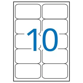   Etikett, univerzális, 99,1x57 mm, kerekített sarkú, APLI, 1000 etikett/csomag