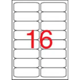   Etikett, univerzális, 99,1x34 mm, kerekített sarkú, APLI, 1600 etikett/csomag