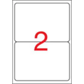   Etikett, univerzális, 199,6x144,5 mm, kerekített sarkú, APLI, 200 etikett/csomag