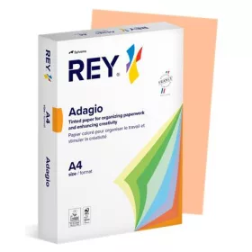   Másolópapír, színes, A4, 80 g, REY "Adagio", pasztell lazac