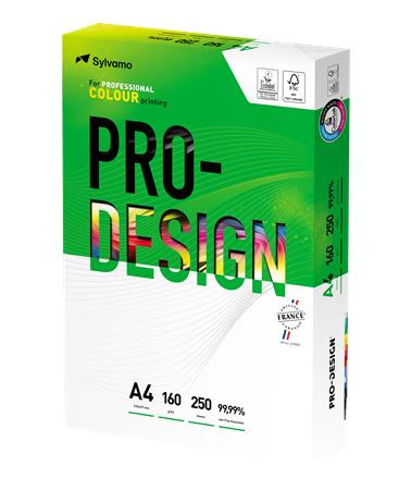 Másolópapír, digitális, A4, 160 g, PRO-DESIGN 5 db/csomag