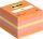 Öntapadó jegyzettömb, 51x51 mm, 400 lap, 3M POSTIT, pink