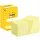 Öntapadó jegyzettömb, 76x76 mm, 12x100 lap, 3M POSTIT, kanári sárga