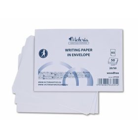   Írólap, famentes, A5, 20/50, COOL BY VICTORIA "Borítékos" 60g